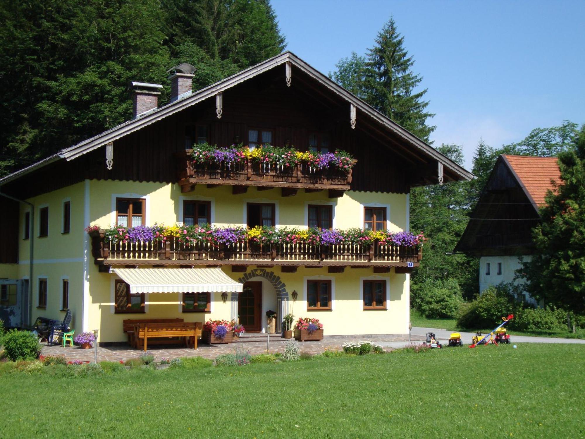 Pferdehof Almgut Appartement Faistenau Buitenkant foto