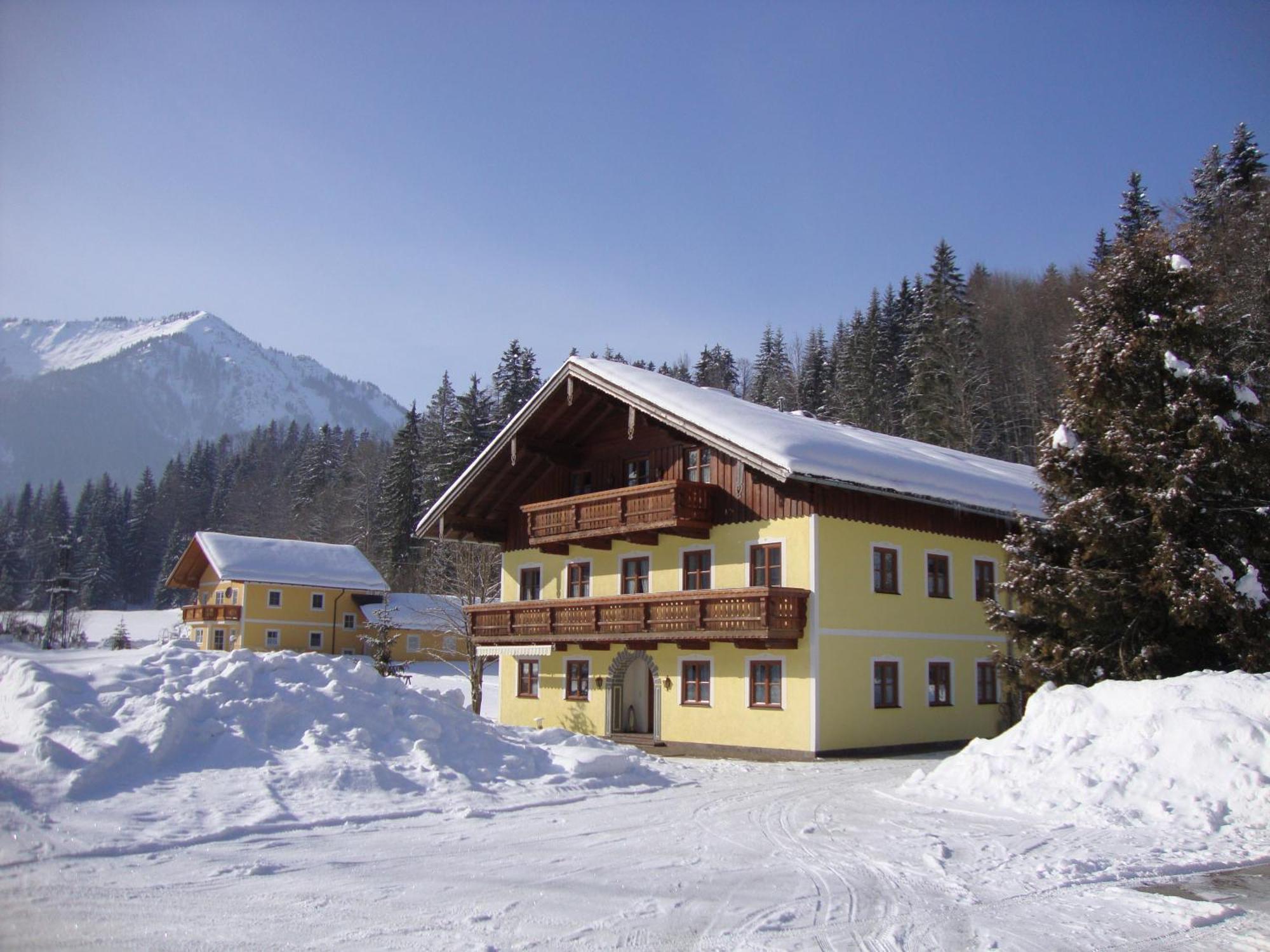 Pferdehof Almgut Appartement Faistenau Buitenkant foto